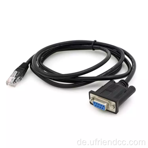 OEM RS232 DB9 bis RJ45/RJ11/RJ12 8P8C/6P6C/4P4C Serienkabel